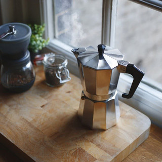 قهوه جوش اسپرسو ساز دستی مدل 6 Cup الومینیومی