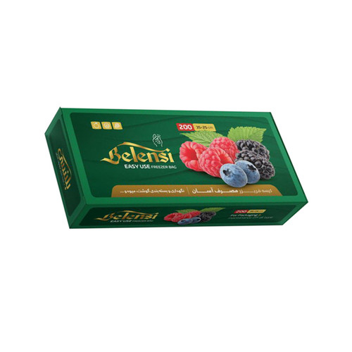 کیسه فریزر آسان مصرف بلنسی 200 عددی