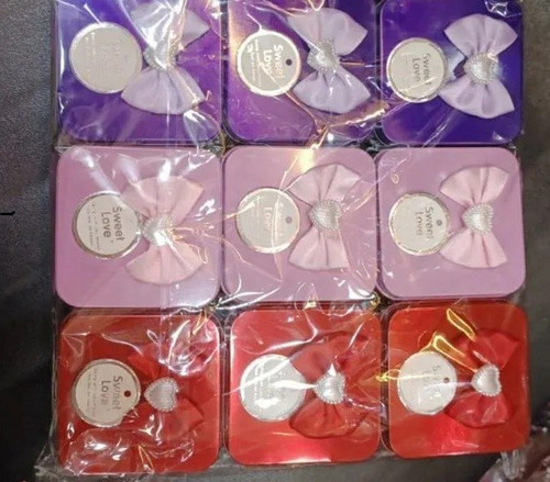 قوطی فلزی مربع پاپیون دارخارجی