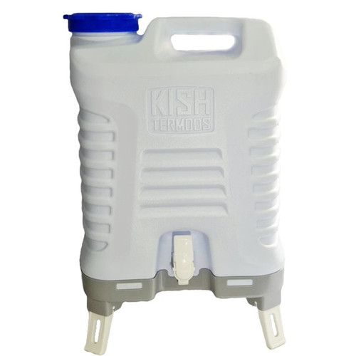 نگهدارنده آب 22 لیتری گالن شیر دارکیش ترموس کی تی مدل پایه دار - سفید