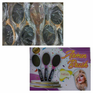 برس مو طرح چوب ارمین