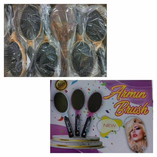 برس مو طرح چوب ارمین